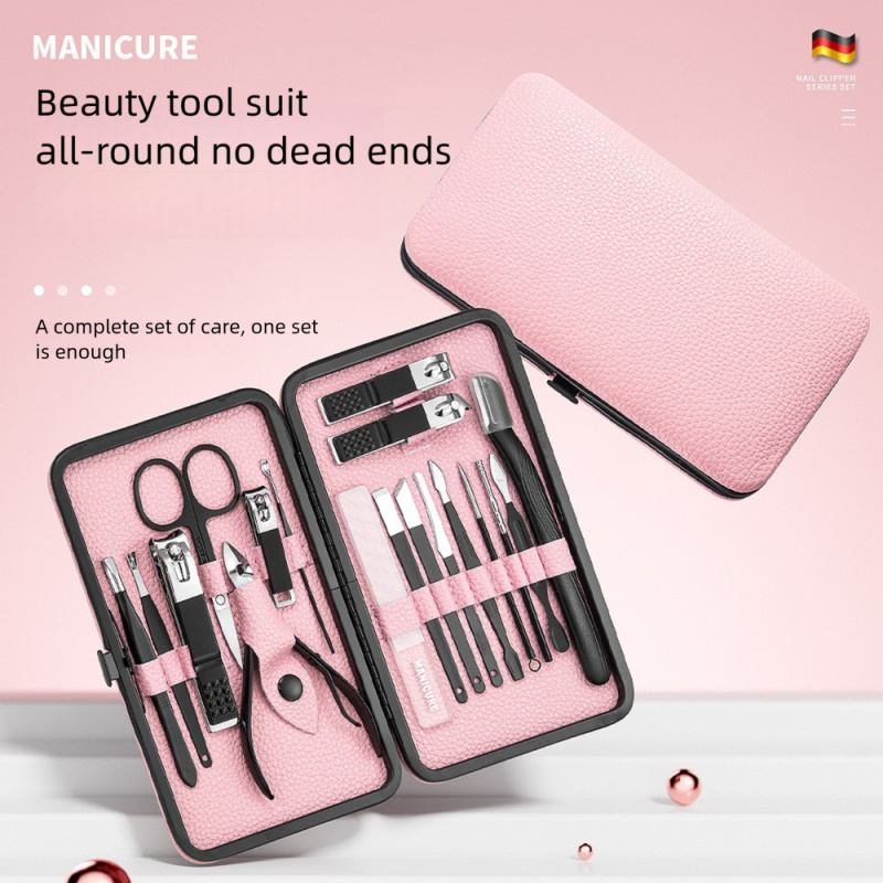Mens Grooming Kit Gift Set - Set de Manicura y Pedicura de