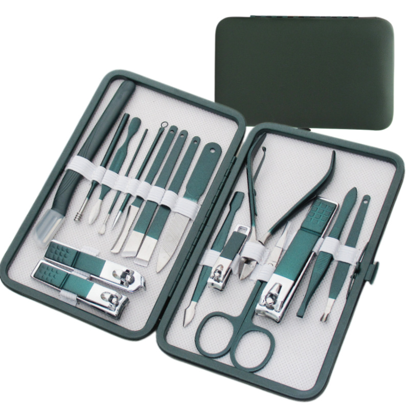 Men'S Grooming Fingernails - Kit de manicura y pedicura 18