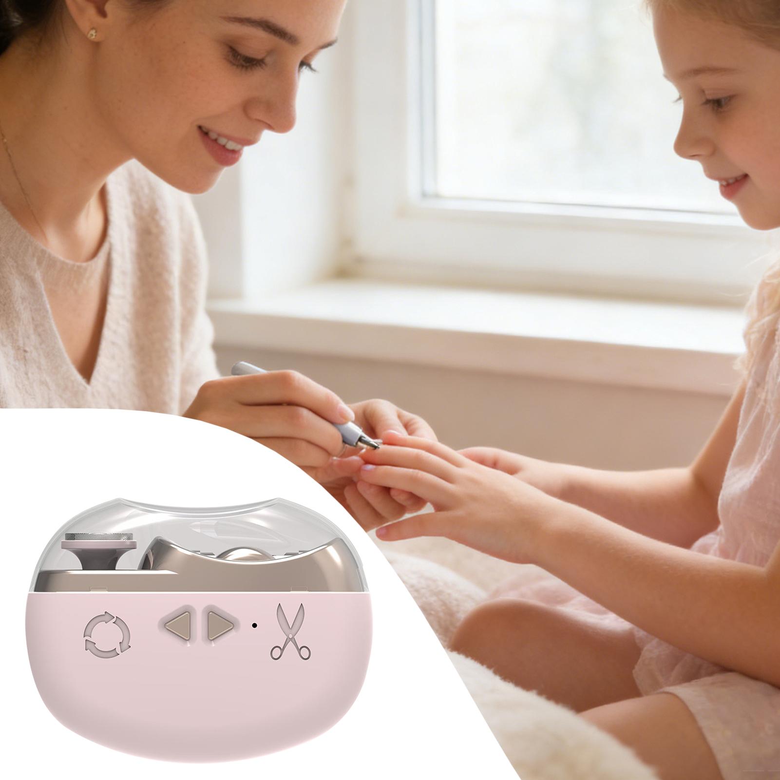 Men'S Grooming Fingernails - Cortauñas Eléctrico Recargable Automático para Adultos,
