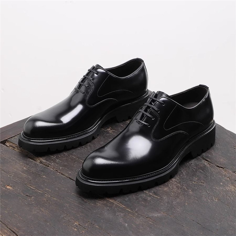 Young Men'S Grooming - Zapatos de Cuero Casuales de Estilo