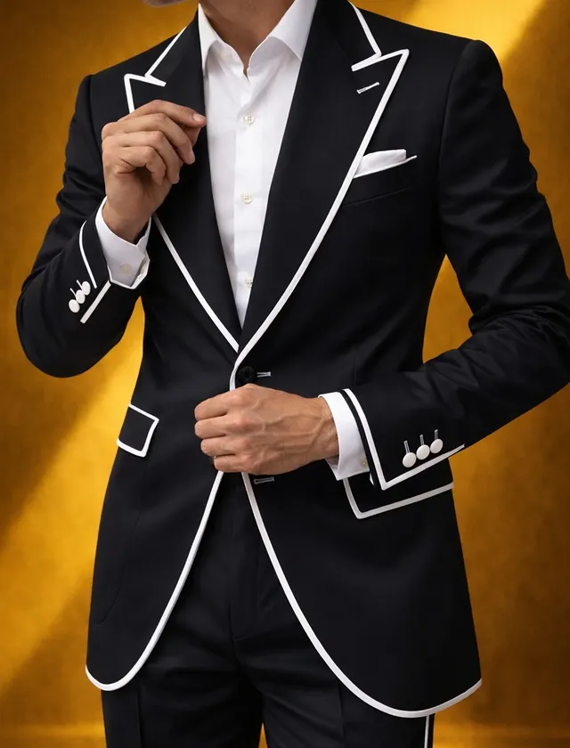 Gwenhwyar - Traje de Satén Azu - Men'S Grooming Jacket reseña y precio