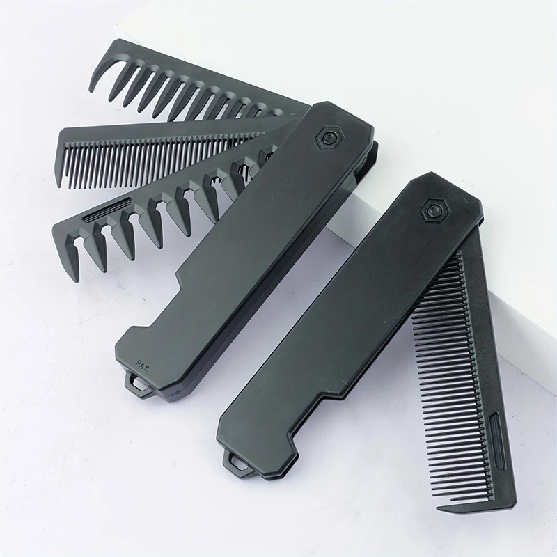 Peine de barba plegable 3 en 1 - Mens Grooming Kit Gift reseña y precio