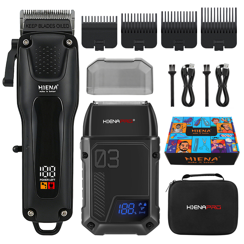 HIENA PRO Cortadora de Pelo y  - Mens Grooming Kit Gift reseña y precio