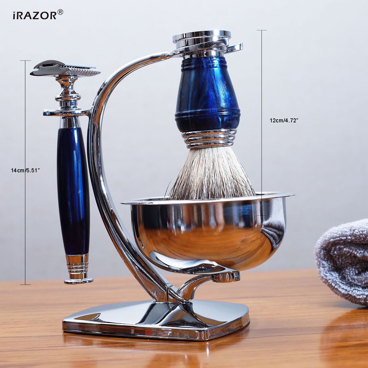 iRAZOR Kit de Afeitado de Lujo - Mens Grooming Kit Gift reseña y precio